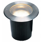 Dasar 215 uni encastré de sol, rond, inox 316, e27, max. 80w, ip67