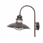 Aplique murale marron winch 1 ampoule