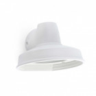 Aplique murale de jardin blanche bronx 1 ampoule