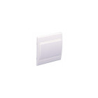 Debflex - lot de 4 interrupteur va et vient blanc polaire diamant