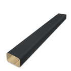 Tuyau de descente eaux pluviales rectangulaire aluminium 3ml 60x80 mm LaBoitaÔ - Coloris au choix