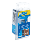 Agrafes en fil plat galvanisés n° 970/10 mm - 896 pièces - Blister - RAPID-ISABERG - 40109551