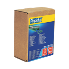 Agrafes grillage plastifiées vert VR22 - RAPID - Boîte carton 1600 - 40108811