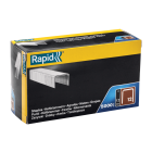 Agrafes en fil plat galvanisés n° 12/12 mm - 5000 pièces - Boite en carton - RAPID-ISABERG - 40100520