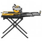 Scie à carrelage grande capacité dewalt 1600w 250 mm - d36000-qs