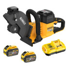 Découpeuse xr fv 54v 3ah li-ion brushless 230 mm dewalt - dcs691x2-qw