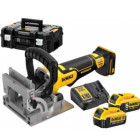 Fraiseuse à lamelles dewalt xr 18v 5.0 ah - 2 batterie, chargeur - dcw682p2-qw