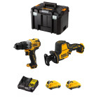 Dewalt kit d12k206 (dcs312 dcd706 2 x 3,0 ah dcb107 tstak vi)