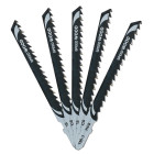 Lame de scie sauteuse bois HCS profondeur de coupe < 60 mm - Longueur 100 mm - Lot de 5 pièce - DEWALT - DT2166-QZ Lame de scie sauteuse bois HCS profondeur de coupe < 60 mm - Longueur 100 mm - Lot de 5 pièce - DEWALT - DT2166-QZ