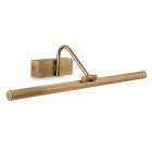 Applique led picture, laiton antique, 45 cm