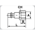 Embout pneumatique femelle