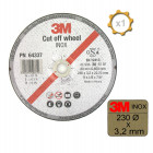 Disque 3m à tronçonner inox diamètre 230 x 3,2 mm épaisseur x 1