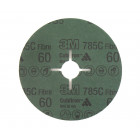 Disque fibre 3m 785 c diamètre 127 grain 60 x 5