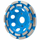 Disque plateau double pistes béton125mm