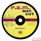 Disque abrasif pour le tronçonnage de métaux MAT-CUT 