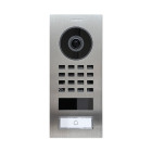 Portier vidéo ip avec détecteur de mouvement 1 sonnette - doorbird d1101v encastrable