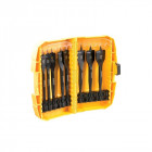 Coffret de 9 mèches à bois plates DEWALT DT7943B