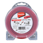 Fil nylon Trèfle torsadé MAKITA 2,7 mm x 15 m - E-01828