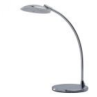 Lampe de table chromée techno 1 ampoule 36 cm
