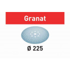 Abrasif festool stf d225/128 p80 gr granat - 5 pièces - 205665