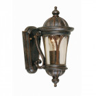 Applique new england, bronze et verre