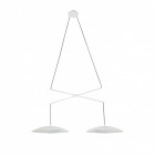 Suspension blanche slim h150