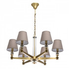 Suspension laiton neoclassic 6 ampoules 86 cm Suspension laiton neoclassic 6 ampoules 86 cm