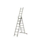 Echelle transformable 3 plans Escalux - Nombre d'échelons au choix