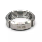 Ecrou alimentaire sms en inox 304 - dn25