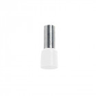Embout de câblage simple 0.5mm2 blanc bizline x100