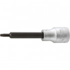 Embout de vissage 1/2'' pour vis femelle TORX®, Dimensions : T 40, Pour vis M7-M8, Long. 100 mm