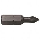 Embout de vissage série 1/4' 25 mm - Pozidriv PZ N.3 - LEMAN - 51203