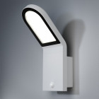 Endura style applique murale extérieure 12 watt - détecteur - oui, finition - blanc