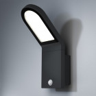Endura style applique murale extérieure 12 watt - détecteur - oui, finition - gris