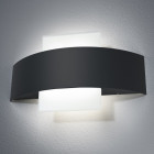Endura style bouclier applique extérieure carrée 11 watt gris