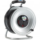Enrouleur de câble, tôle d'acier, IP 44, qualité de câble néoprène, Type de câble : H07 RN-F 3G2,5, Long. de câble 30 m