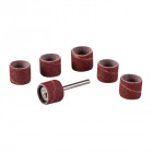 Ensemble de ponçage sur tambour pour outil rotatif 7 pcs - 12,70 mm (1/2")