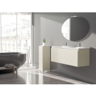 Meuble de salle de bain 120cm bloc 17 - ensemble coquille d'œuf