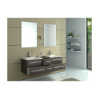 Ensemble meuble salle de bains double vasque primo