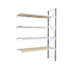 Rayonnages mi-lourd MANORGA EPSIVOLH.2000 x L.1500Prof.600 mm - Suivant - 3 niveaux - ZRRAYOSLD201560S2