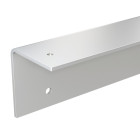 Équerre de fixation murale en acier zingué - porte 1130 mm