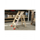 Escabeau lyonnais 3 marches - balmay bois