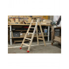 Escabeau lyonnais 5 marches - balmay bois