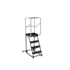 Escabeau roulant étroit 4 marches 150 kg - 830008729