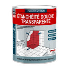 Étanchéité douche, salle de bain - résine d'étanchéité transparente polyuréthane procom transparent - Conditionnement au chooix