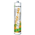 Mastic-colle polyuréthane - bâtiment - cartouche 300 ml - Polyflex 442 DEN BRAVEN - BLANC - 31000208