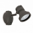 Projecteur de jardin gris foncé mini-project 1 ampoule