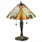 Lampe hector, verre et métal