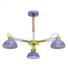 Suspension multicouleur megapolis 3 ampoules 45 cm