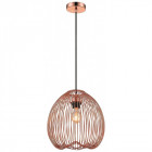 Suspension cuivre leeds 1 lumières